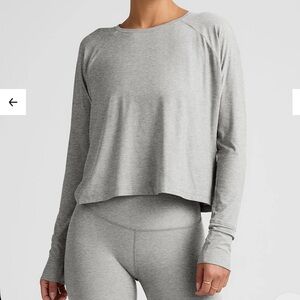 Beyond Yoga Bright Orange Long Sleeve Top